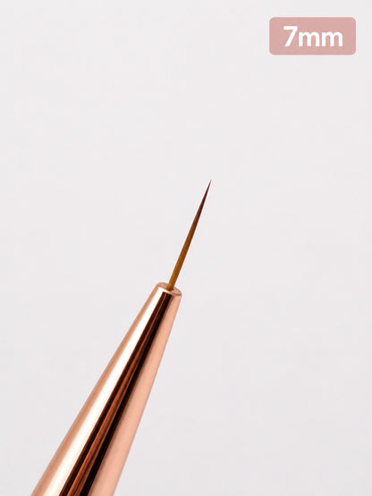 Pincel Doble para Uñas-Liner 7mm/9mm para Gel
