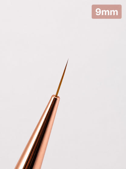 Pincel Doble para Uñas-Liner 7mm/9mm para Gel